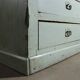 Commode vintage style industriel en sapin émaillé XX Century