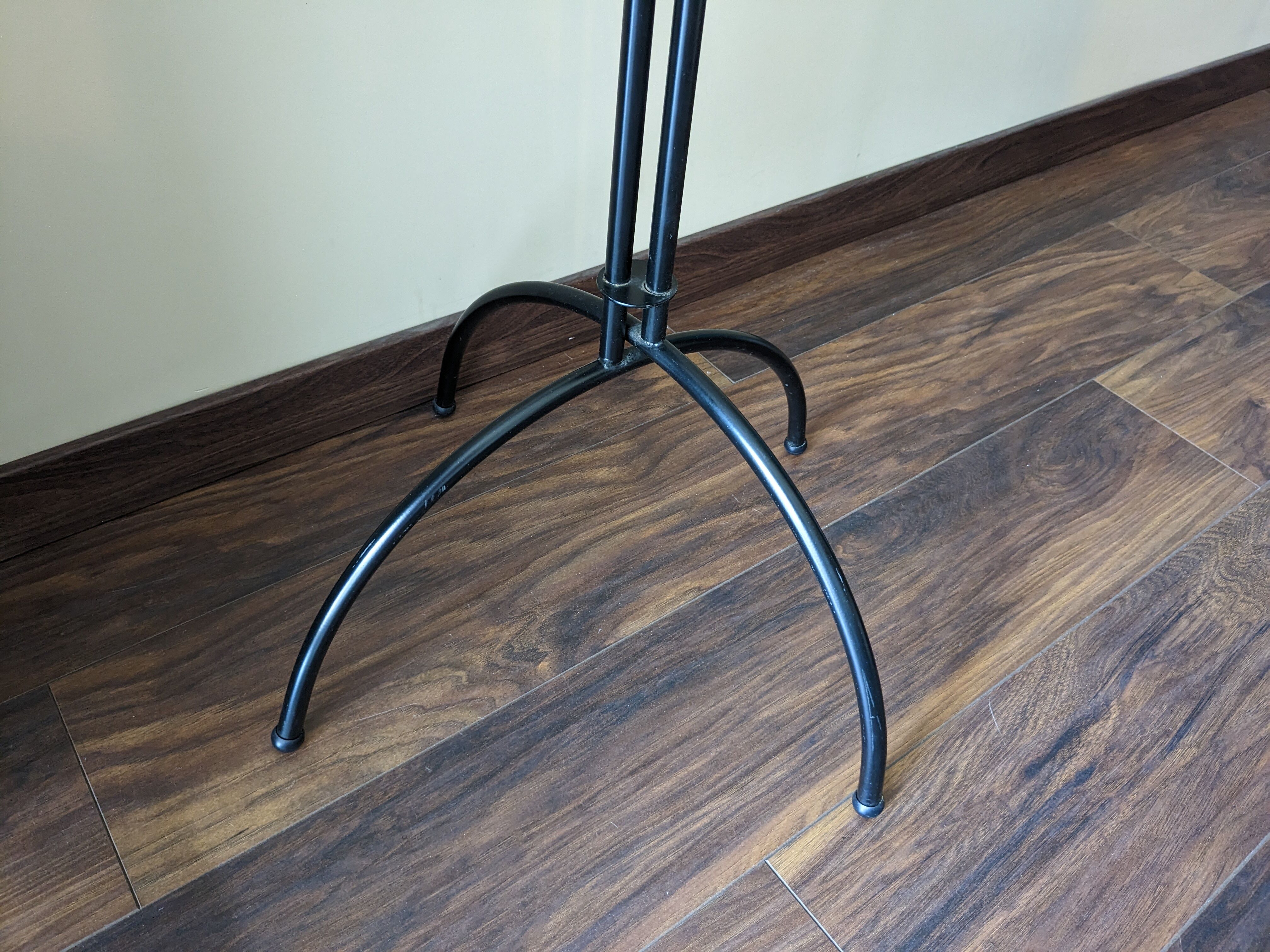 Vintage valet black and wood