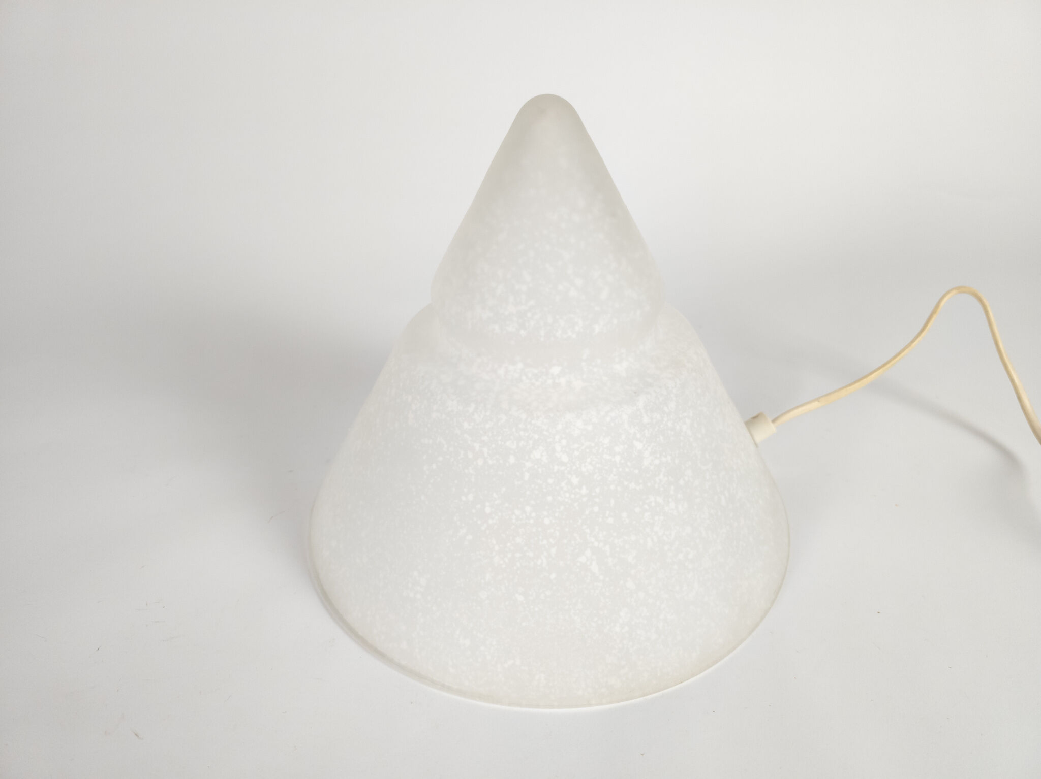 Pyramid lamp HB Lighting glass 70's