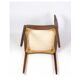 Set of 6 Chairs of Danish Design Made of Solid Rosewood with Brown Leather