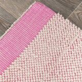 6x10 Soft Pastel Pink Handmade Vintage Rug, 193x300Cm SK 34942