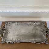 Gallia art nouveau empty pocket tray with honeysuckle motif