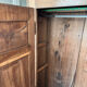 Oak wood closet