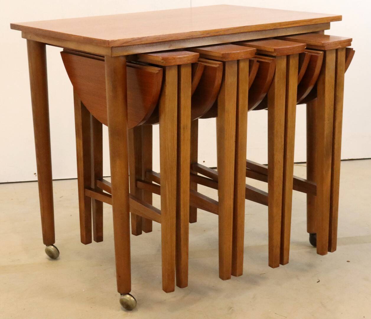 Nesting tables Poul Hundevad vintage mid century