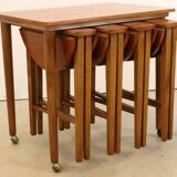 Nesting tables Poul Hundevad vintage mid century