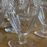 Crystal service of 44 glasses and 2 pitchers from the 1930s