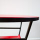 Table low red scoubidou