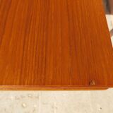 Table teck 2 rallonges vintage