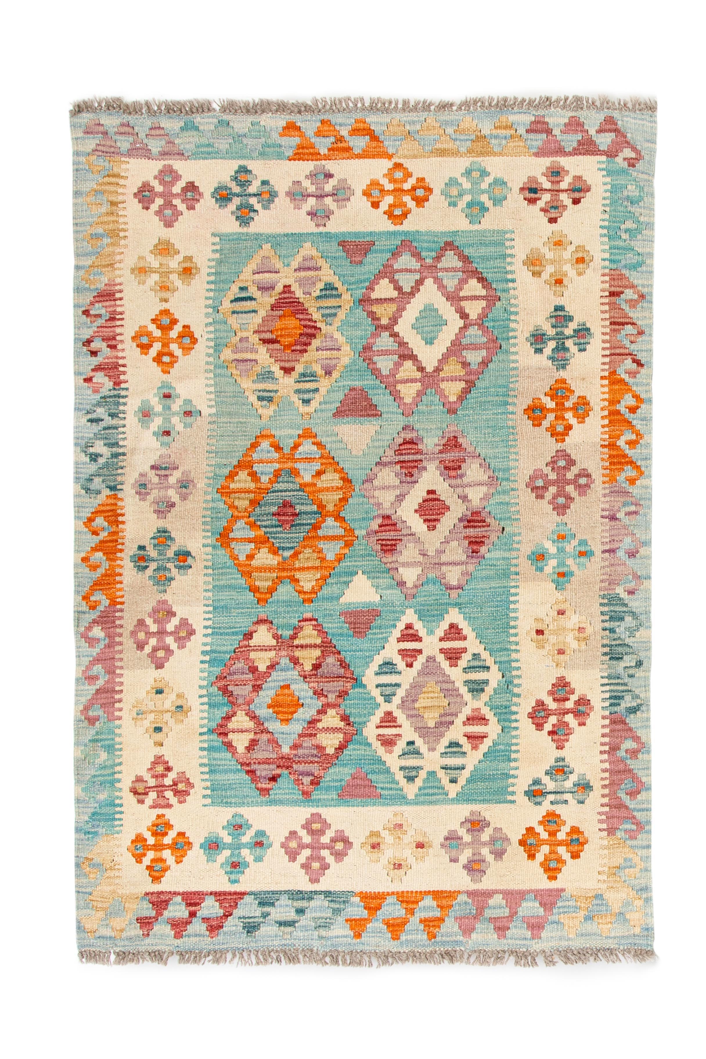 Afghan Pashtun Kilim, 119 x 83 cm