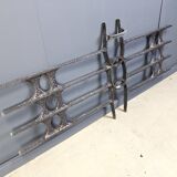 Large vintage brutalist wall sculpture, 1970s