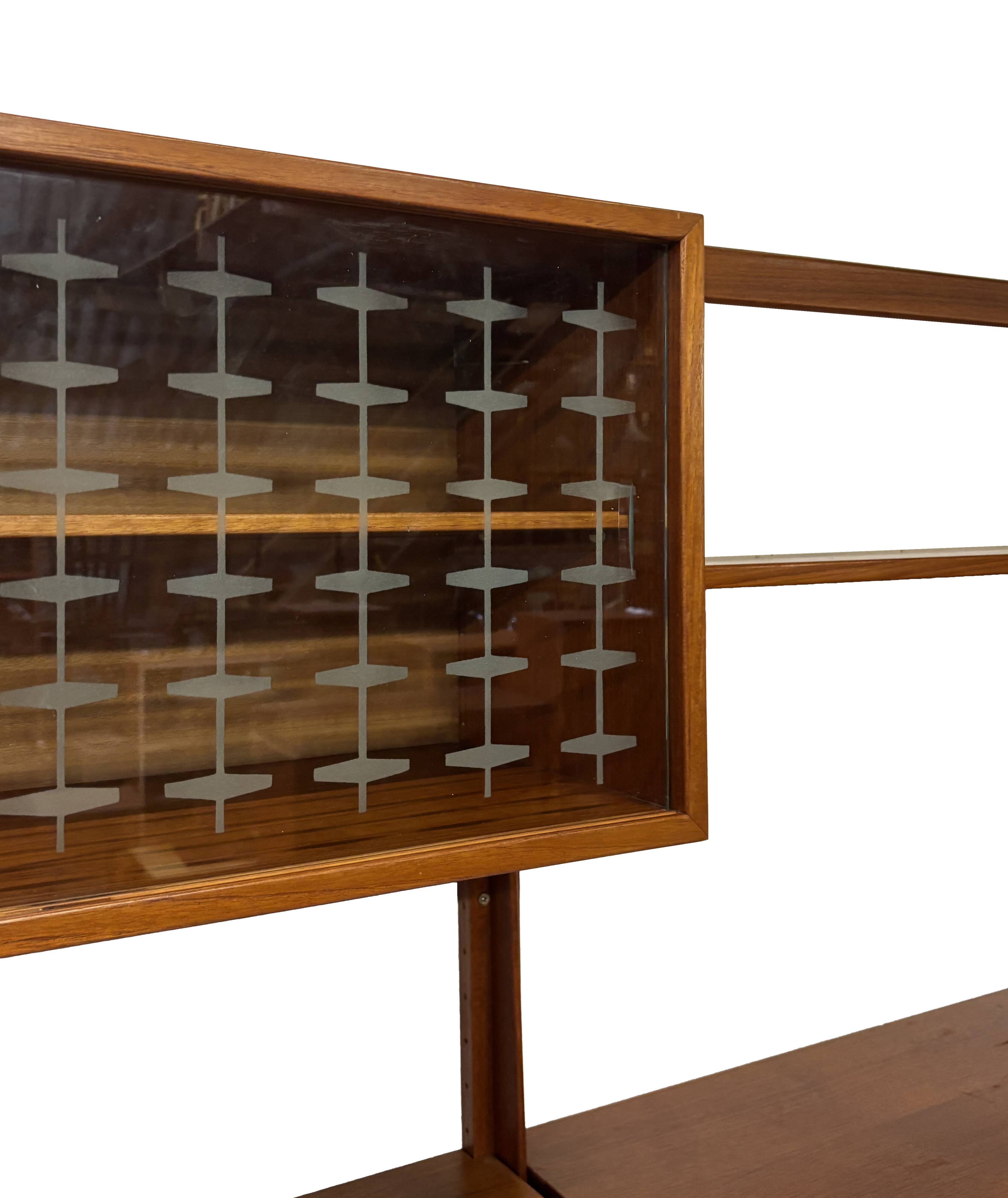 Vintage freestanding wall system Torbjorn Afdal 60's Scandinavian Design