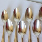 7 silver-plated metal soup spoons with hallmarks 2106231