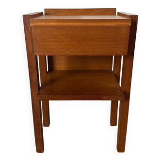 60s Scandinavian style bedside table