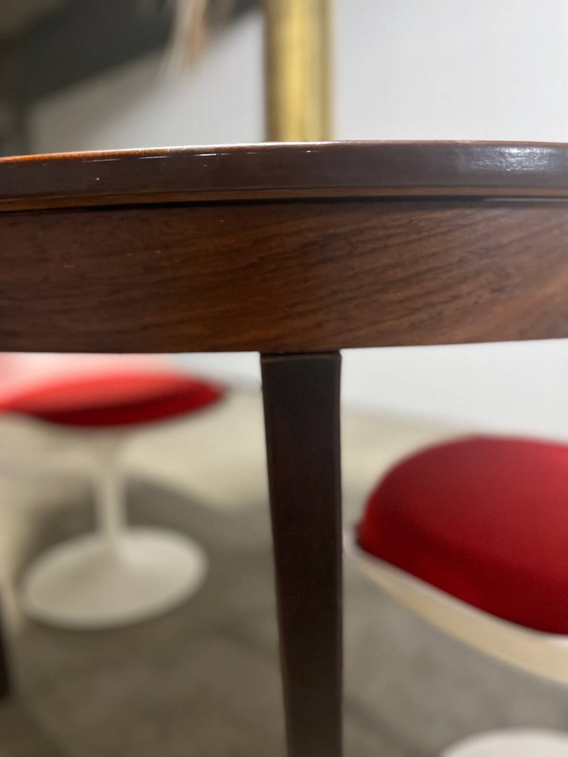 Table de Salle à Manger Pliante en Palissandre, Danemark, 1960s
