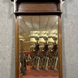 Art Nouveau corridor mirror in mahogany circa 1900