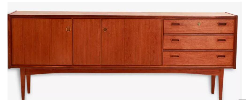 Scandinavian vintage teak sideboard