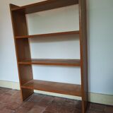 Bookcase wooden shelf 60s/70s