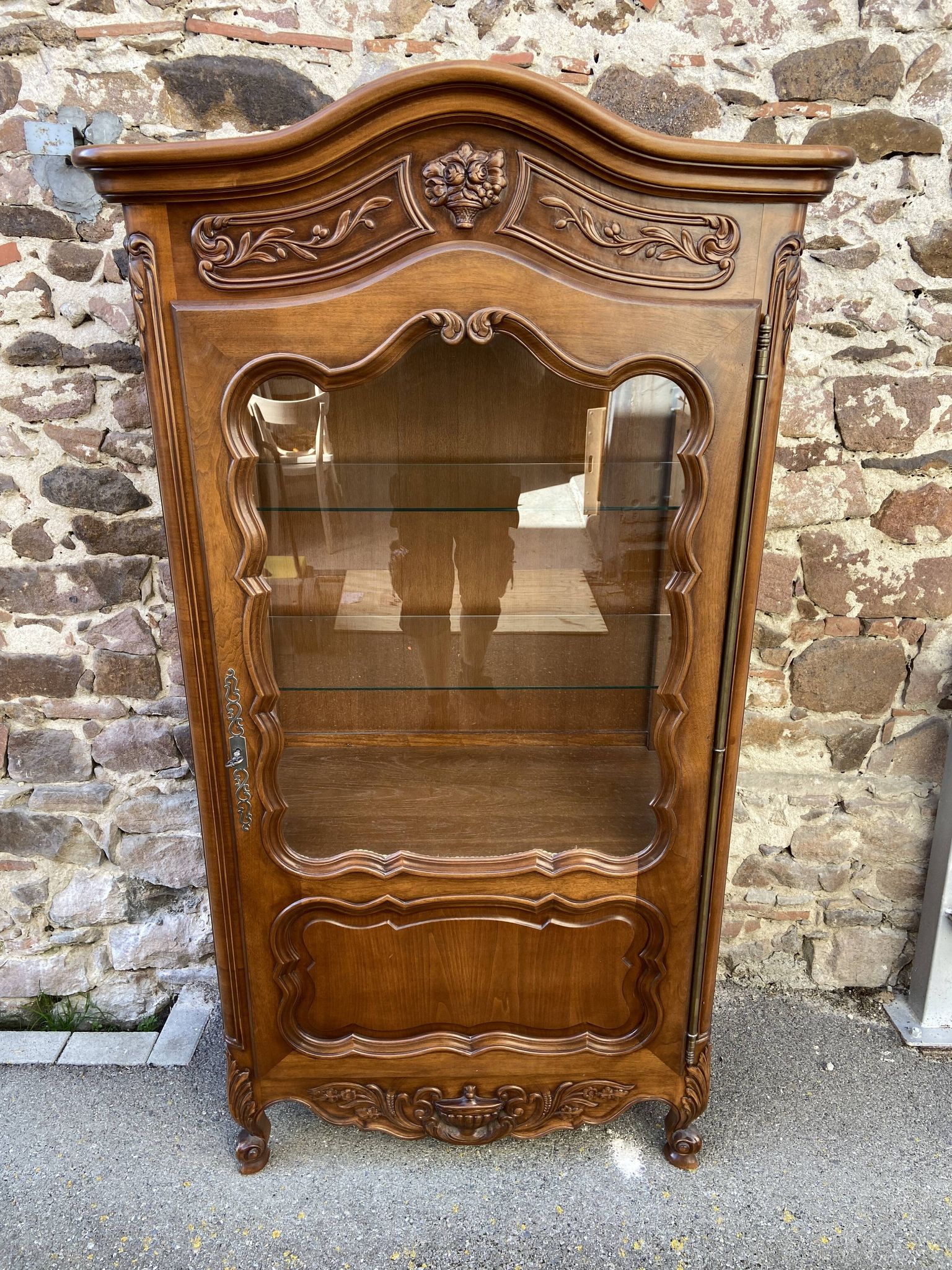 Louis XV display cabinet