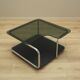 Table basse trolley, design italien, années 1980, production : Italie