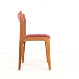 Set van 4 stoelen Erik Buch model 89 'Tjele'