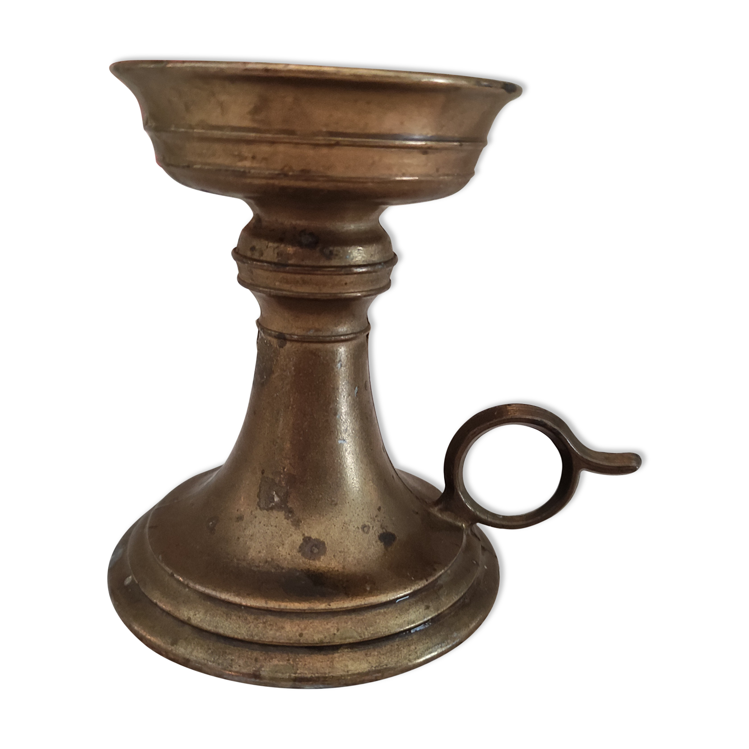 Cellar rat high brass for thick candle