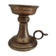 Cellar rat high brass for thick candle