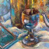 Oil on canvas Still Life 1990