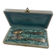 Box of two silver-plated metal cutlery p.darthuy