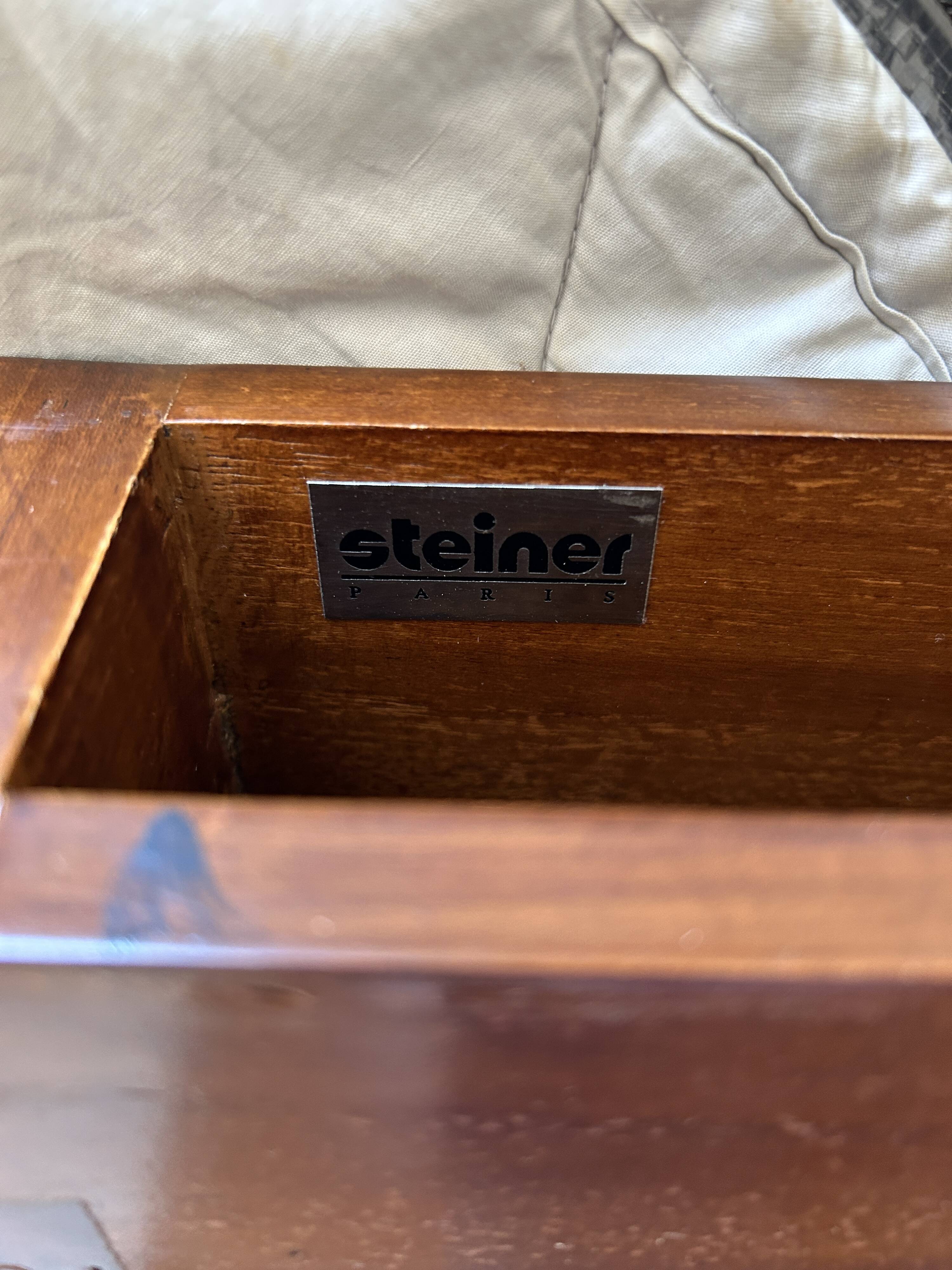 Table basse Steiner Paris — circa 1970-1980