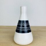 Ceramic vase signed Mat Thoms, 1960s, vintage