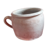 Sandstone pot with handle
