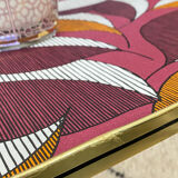 Vintage coffee table legs compass