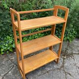 Vintage folding bookseller shelf