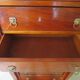 Antique Weekly Planner/Empire Style Commode-Caryatid-Patinated Bronze - 1950