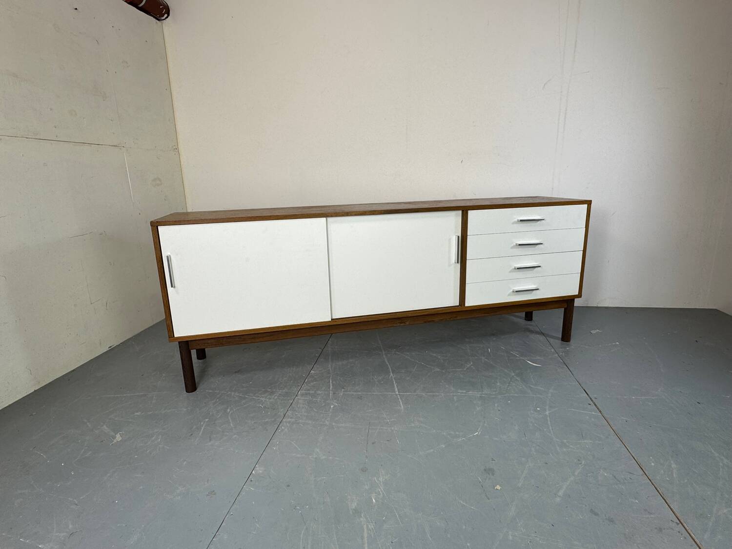 MCM sleek Martin Visser Wenge and Formica Credenza Sideboard, 1970s