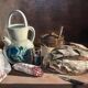 Tableau HST "Still Life: the Snack" by Dell'Aria (20th century)