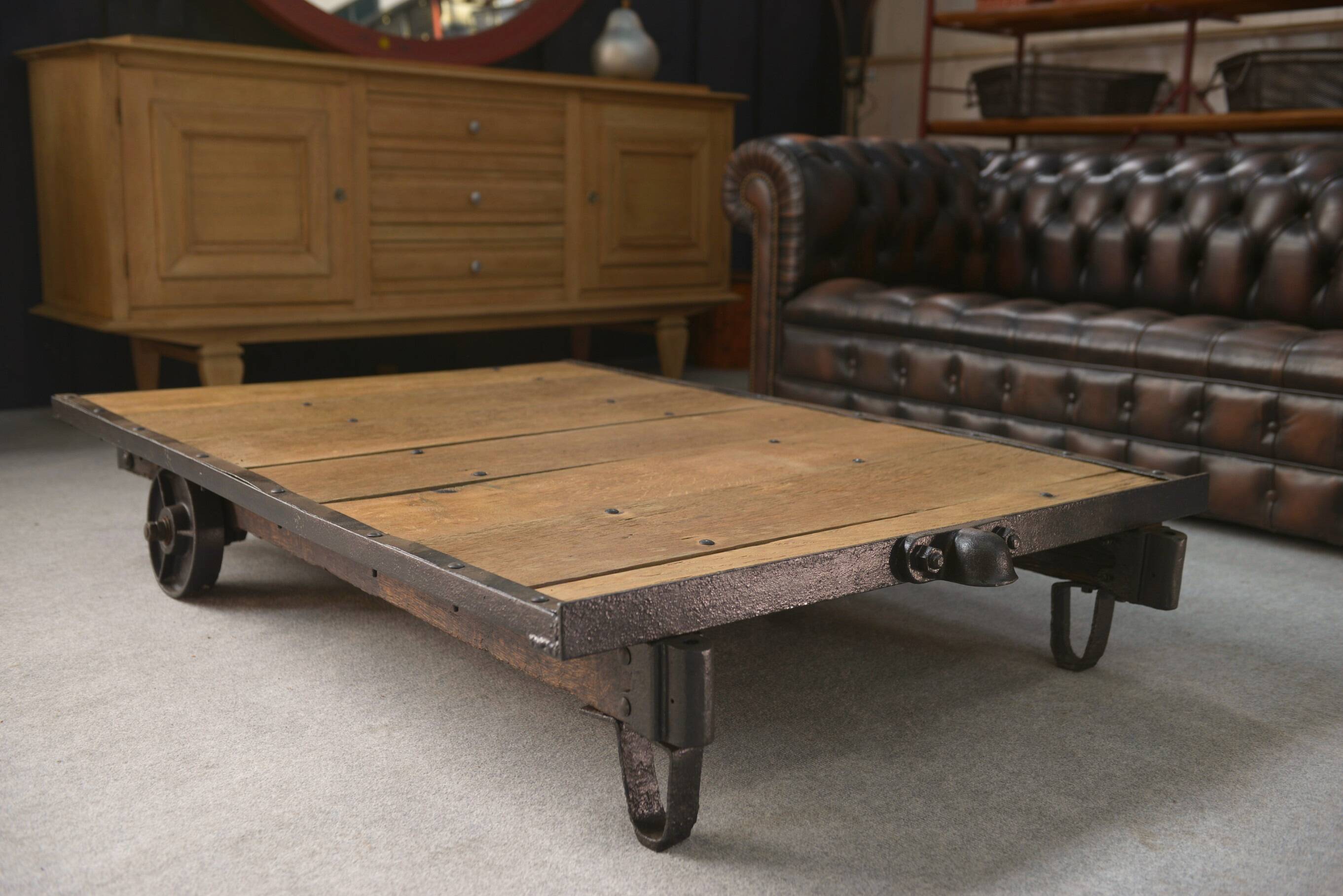 SNCF coffee table stamped Paris