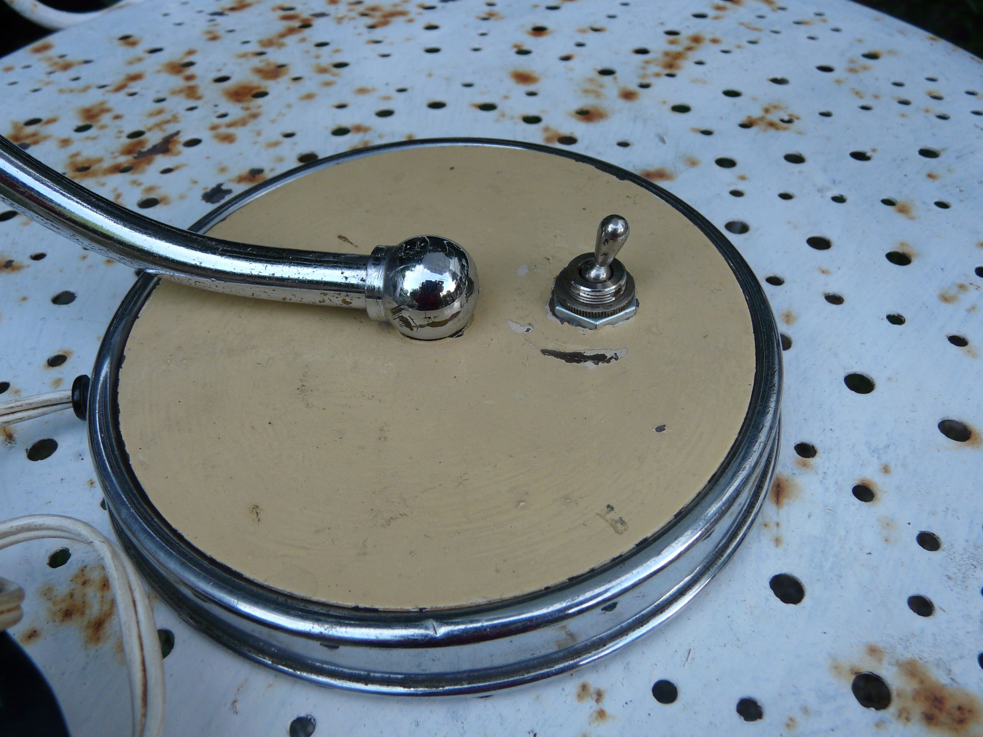 Art Deco Bauhaus table lamp, 1950s