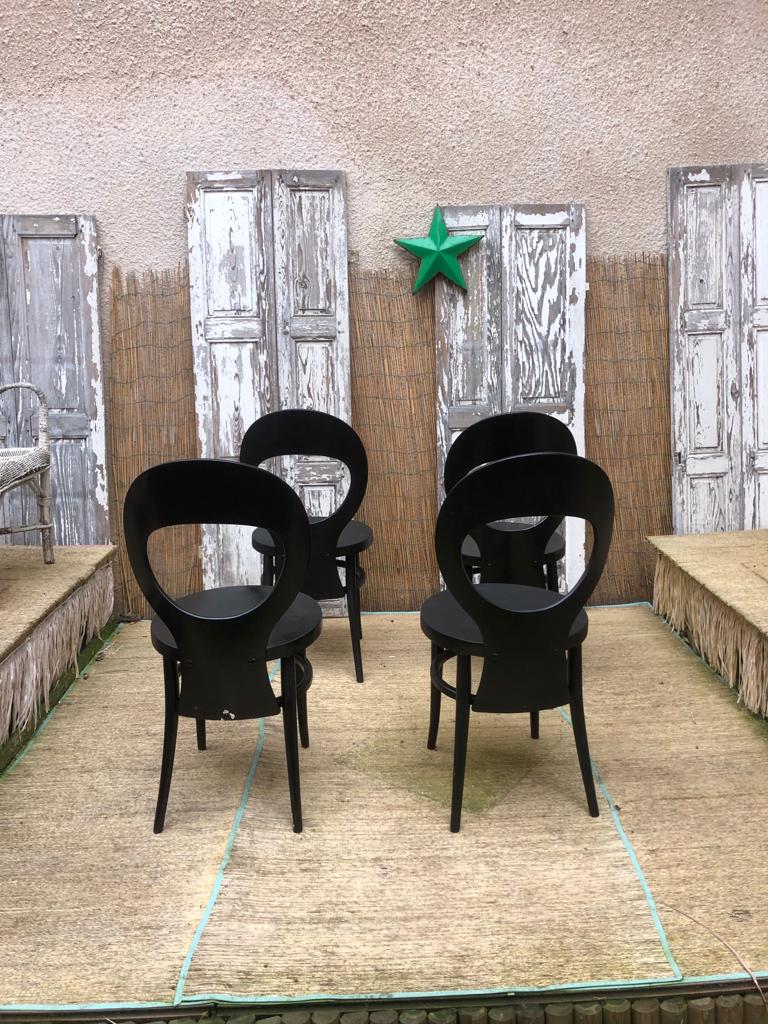 4 Seagull chairs by Baumann