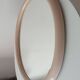 Vintage oval mirror from the 70s.