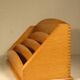 Letter holder, wooden mail holder from the 1950s