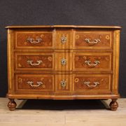 Commode en marqueterie italienne du 20e siècle