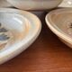 Set of 5 deep plates in stoneware – Atelier du Marais – Art ceramics