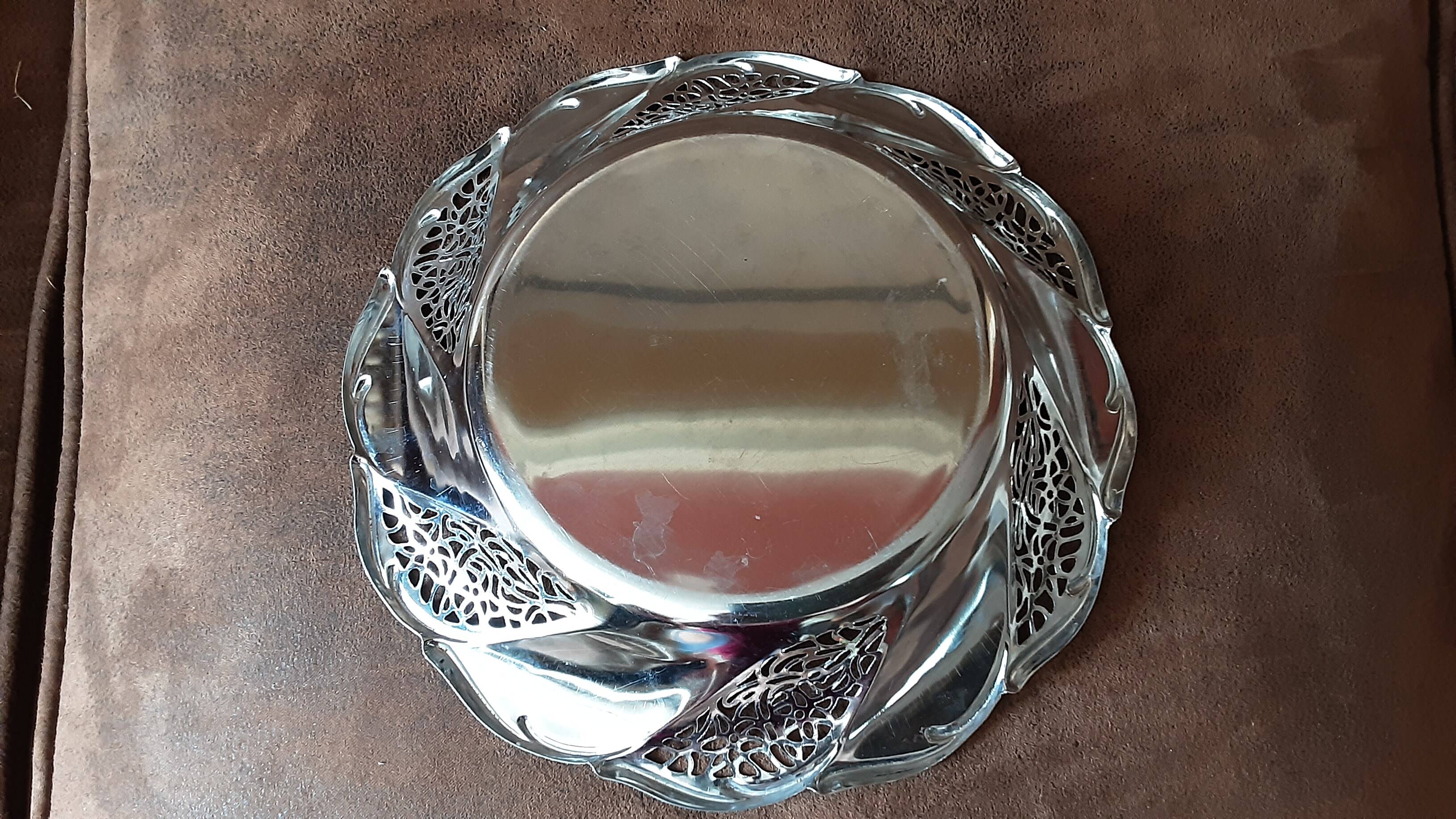 Corbeille métal vintage
