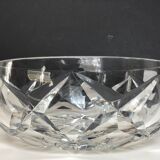 Large cut / bowl in cut crystal of Saint Louis