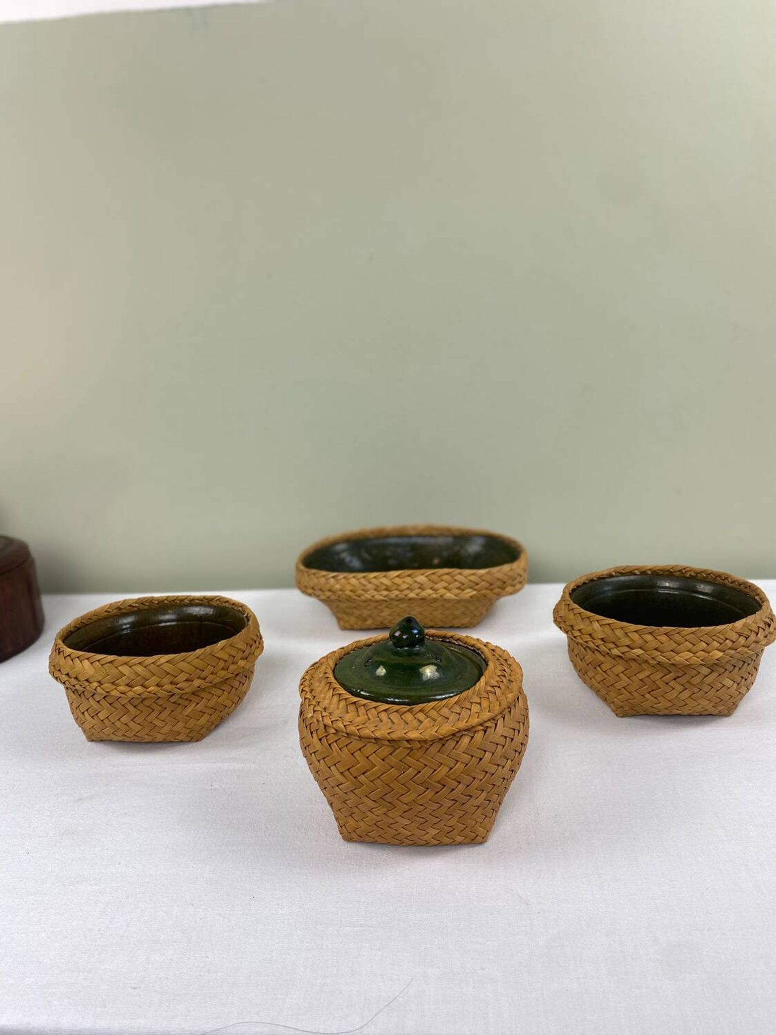 Vintage ethnic service