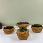 Vintage ethnic service