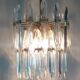 Brass chandelier from Sciolari