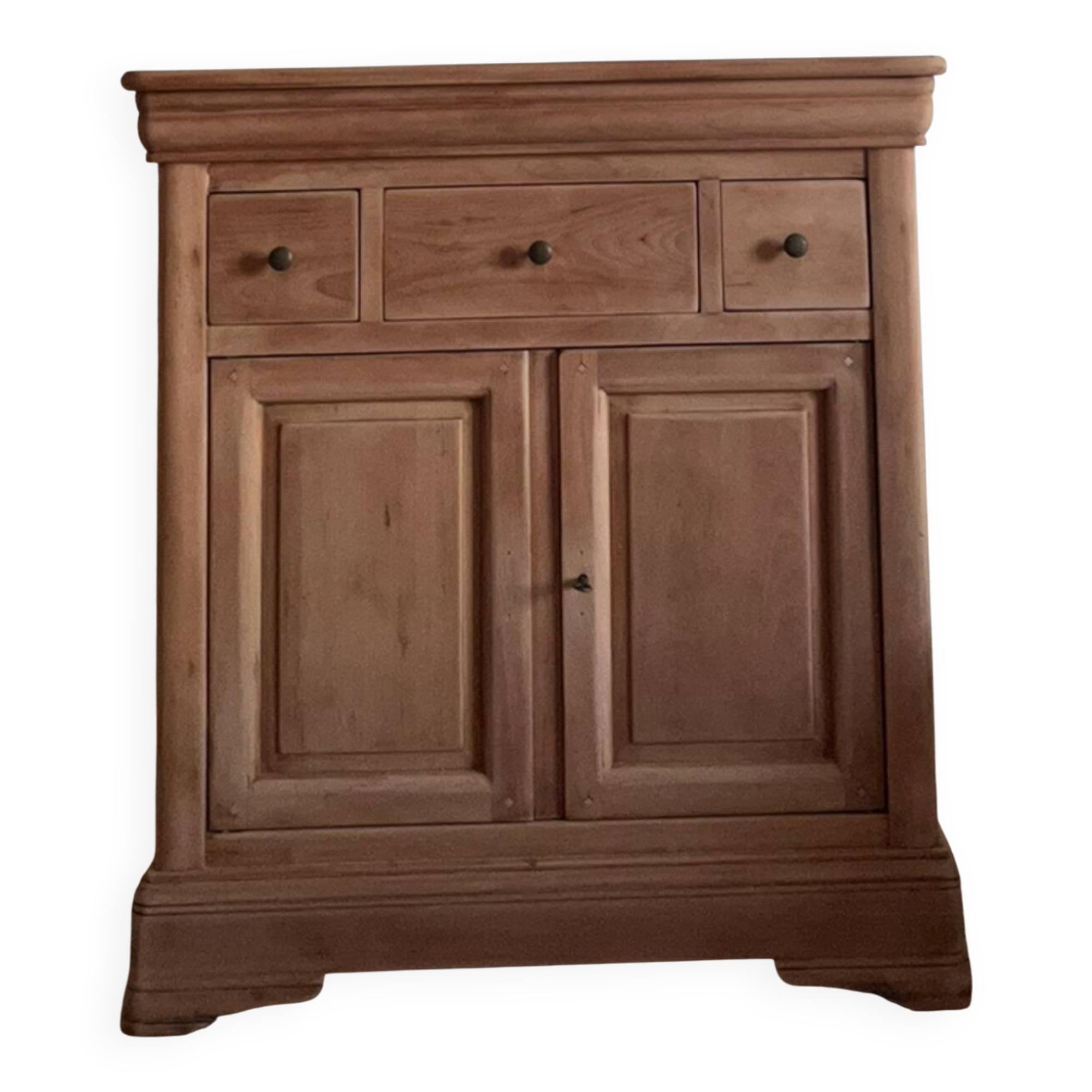 Renovated solid wood entrance console