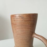 Vintage stoneware jug Digoin free form